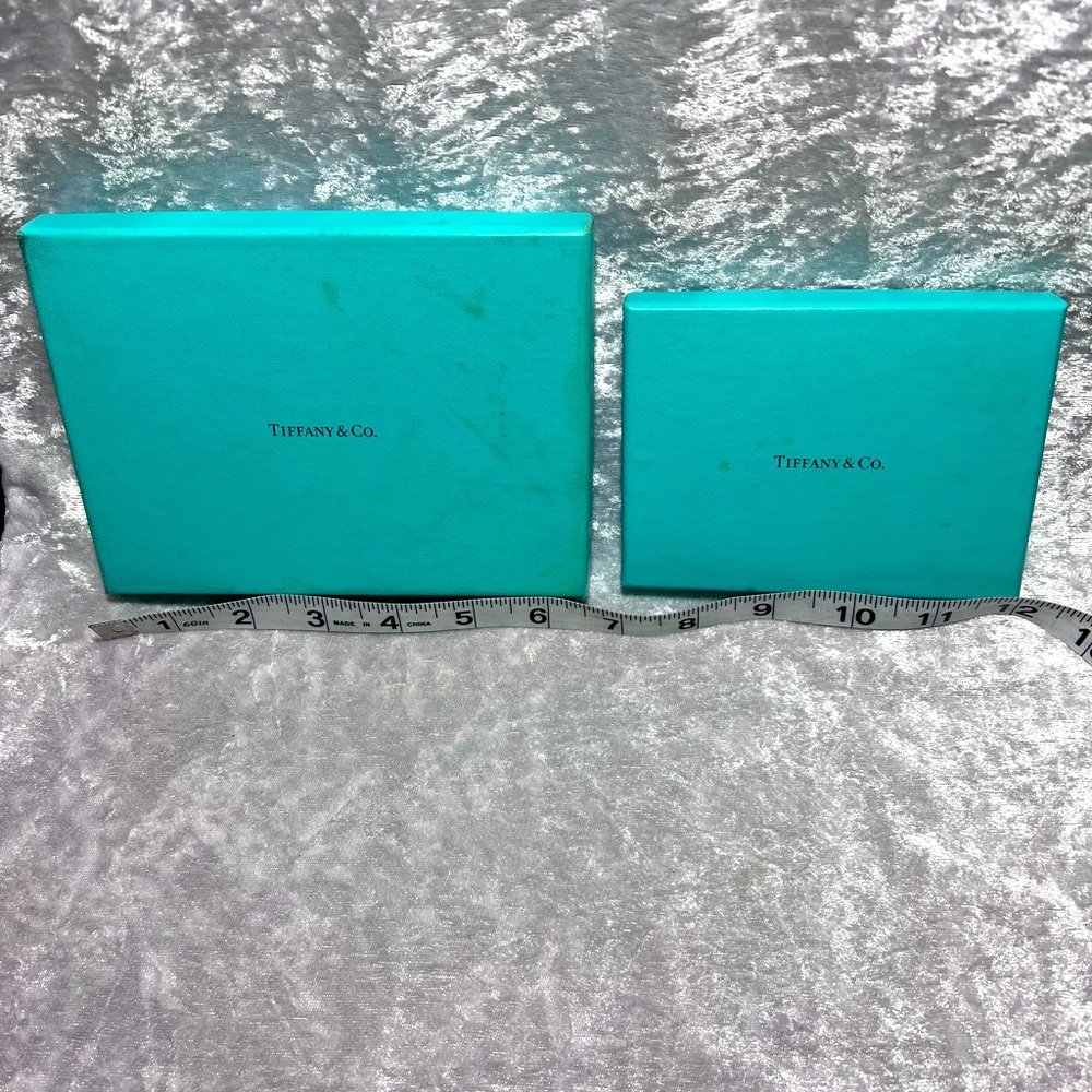 Tiffany’s empty boxes. $25